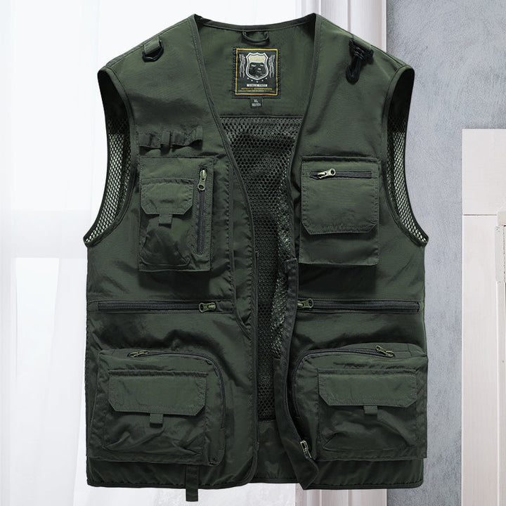 Paul™ - Summer vest with several pockets