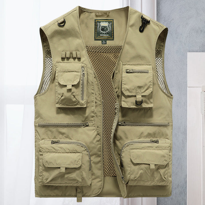 Paul™ - Summer vest with several pockets