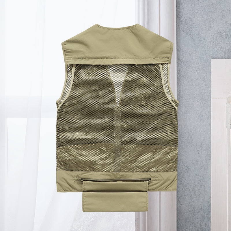 Paul™ - Summer vest with several pockets