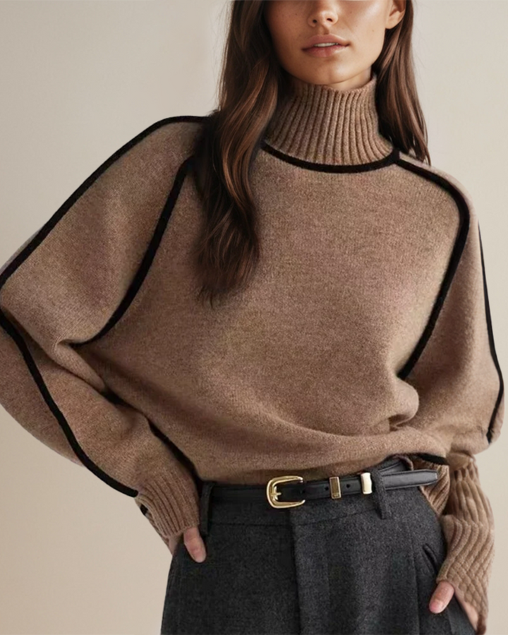 CLAIRE - ELEGANT TURTLENECK SWEATER