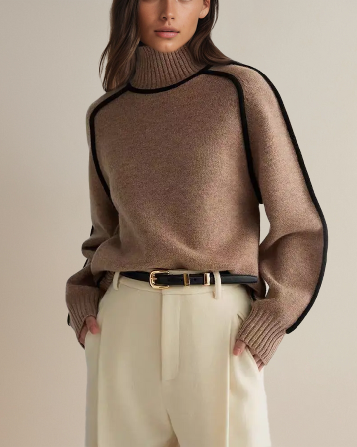 CLAIRE - ELEGANT TURTLENECK SWEATER