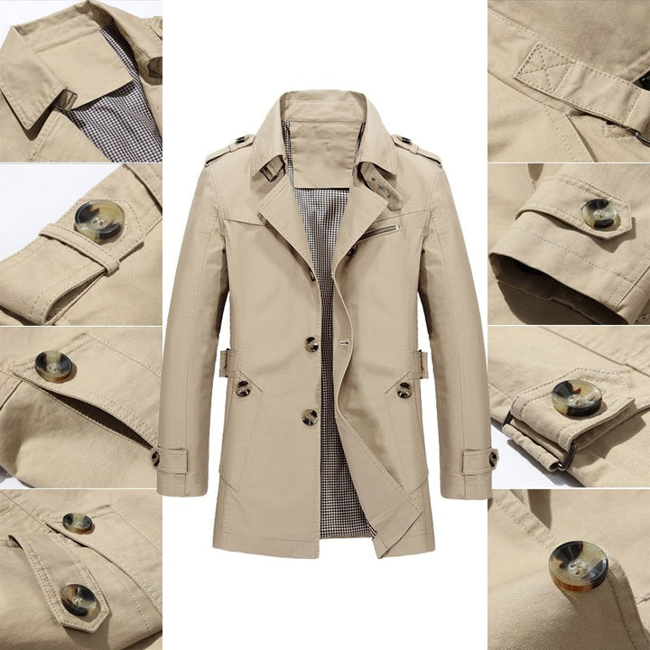 Damien | Classic long coat