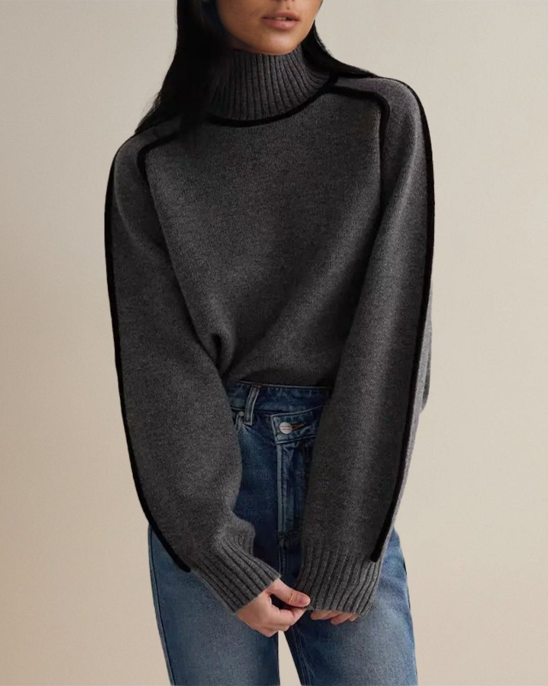 CLAIRE - ELEGANT TURTLENECK SWEATER