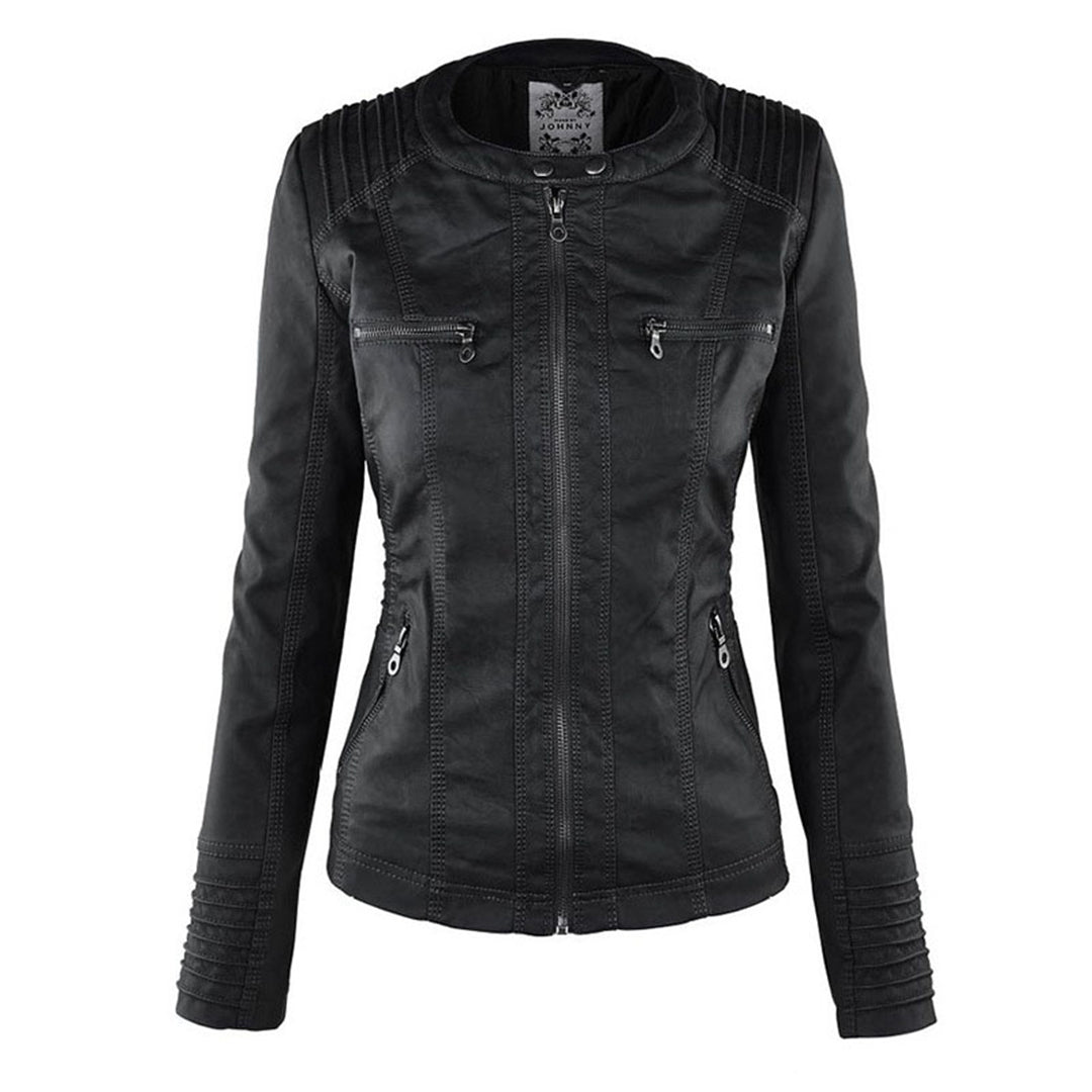 Chantal | Vegan Leather Jacket