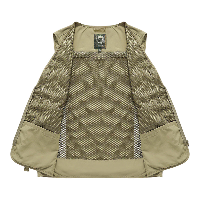 Paul™ - Summer vest with several pockets