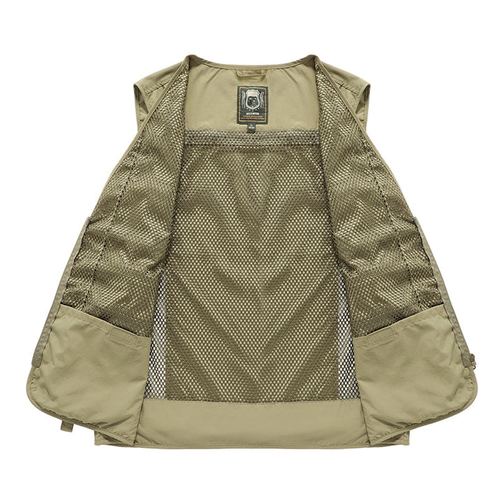 Paul™ - Summer vest with several pockets