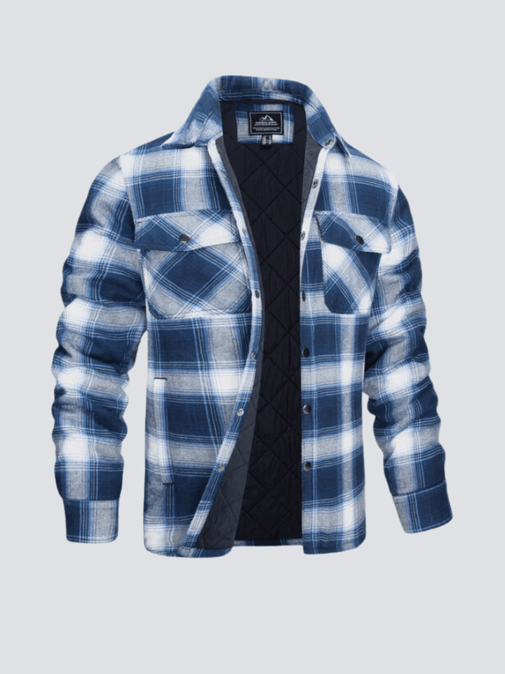 Henry | Striped flannel jacket