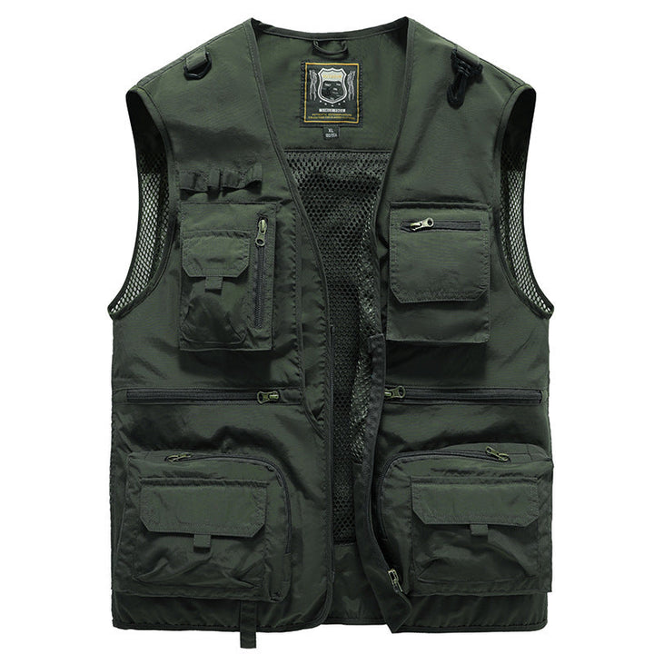 Paul™ - Summer vest with several pockets