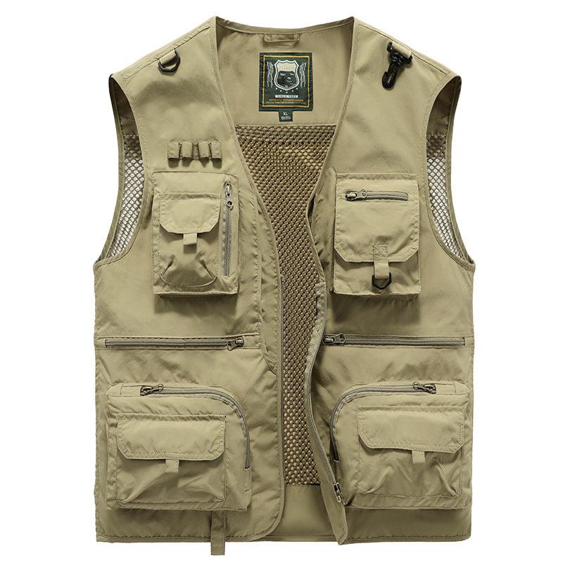 Paul™ - Summer vest with several pockets